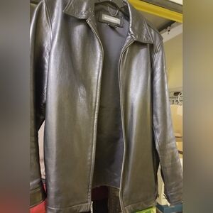 BANANA REPUBLIC 100% Genuine Leather Jacket SMALL